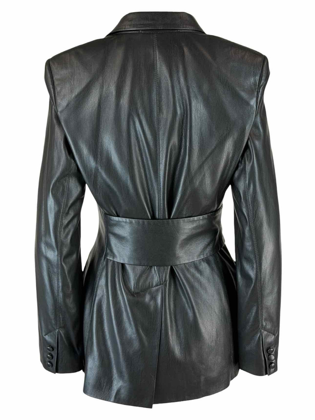 Nanushka Size S Vegan Leather Blazer