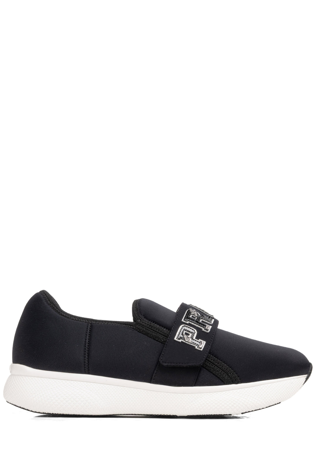 Prada Size 38.5 Logo Neoprene Sneaker