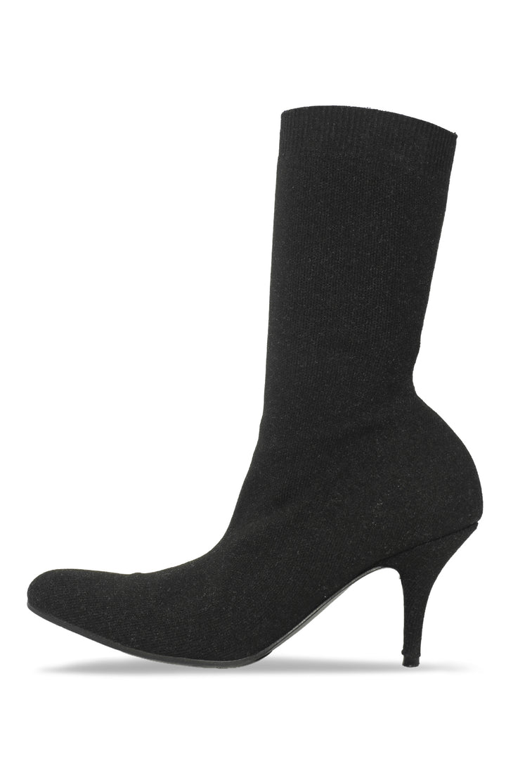Balenciaga Size 36 Knife Knit Sock Ankle Boots