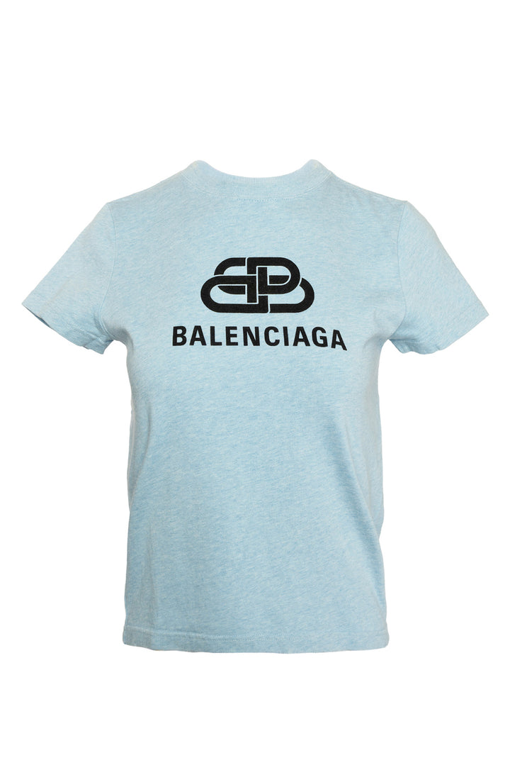 Balenciaga Size S 2019 BB Logo T-Shirt