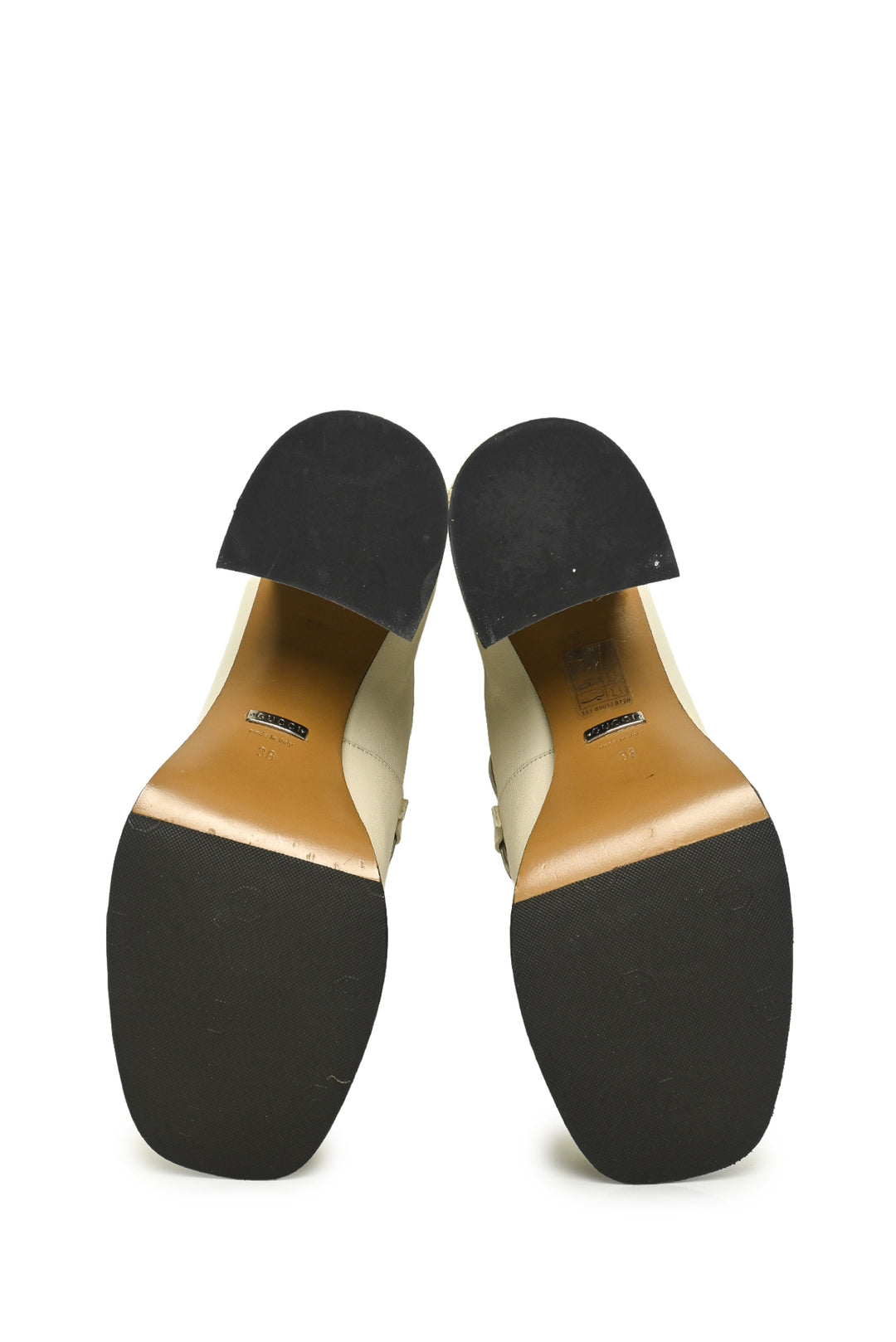 Gucci Size 38 Horsebit Platform Loafers