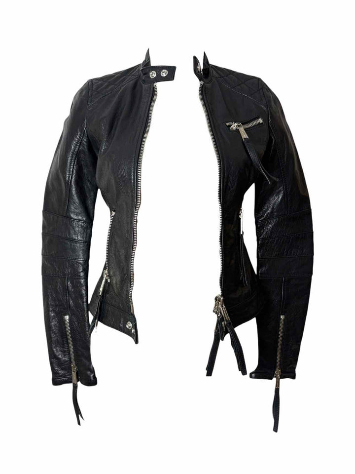 DSquared Leather Moto Size XS Jacket