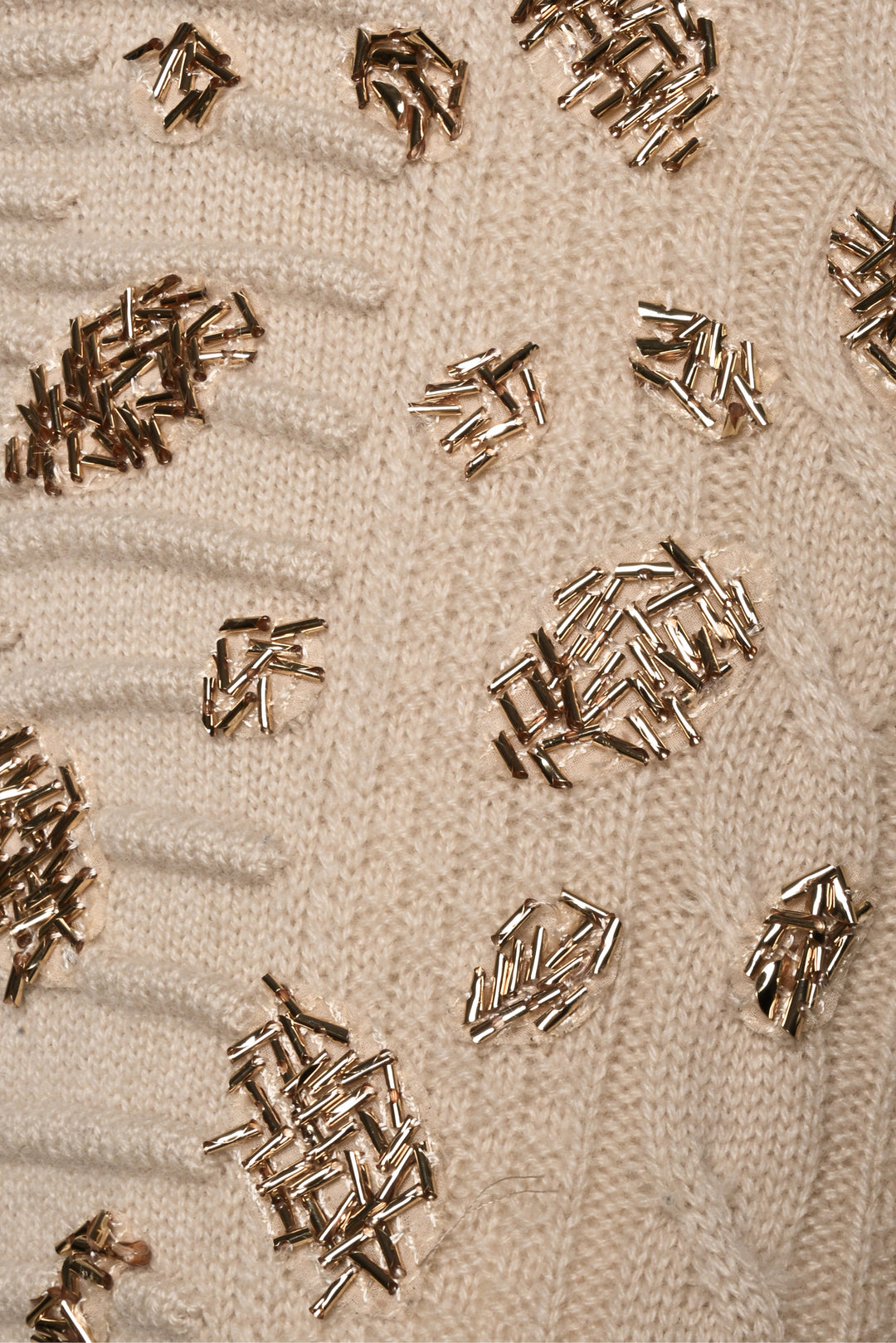 Chanel Size 36 Embellished Cashmere Sweater