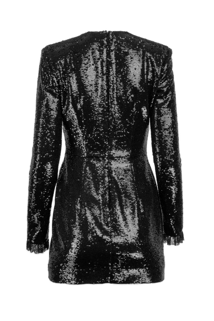 Philosophy Di Lorenzo Serafini Size 4 Sequin & Lace Mini Dress