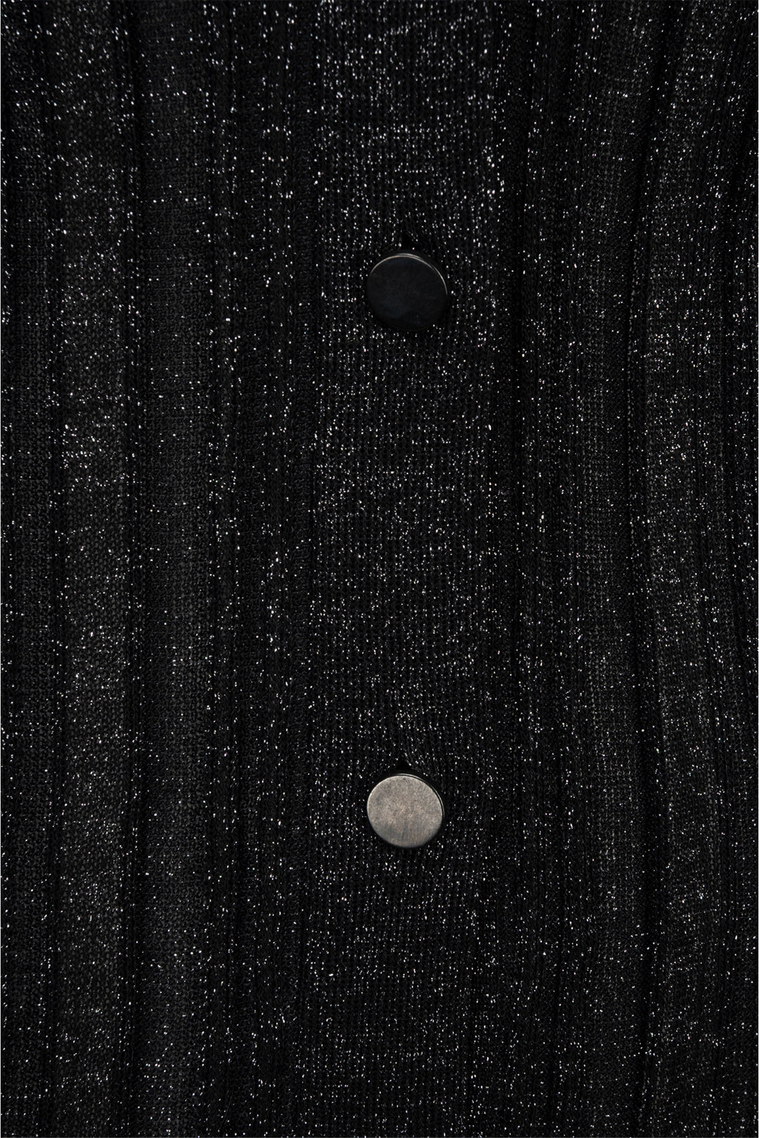 Proenza Schouler Size M Metallic Ribbed Thin Knit Cardigan