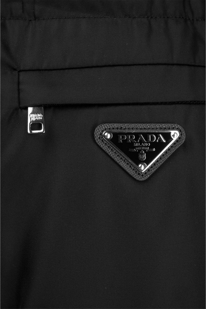 Prada Size 4 2021 Re-Nylon Side Zip Joggers