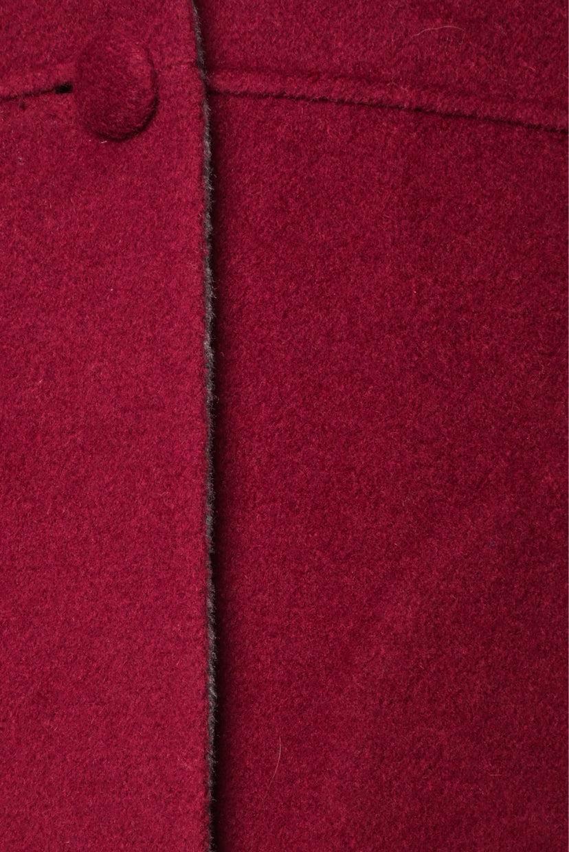 St. John Size XS/S Reversible Wool-Blend Vest