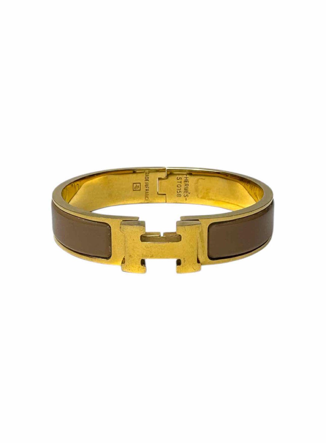 Hermes Clic H Enamel Bracelet