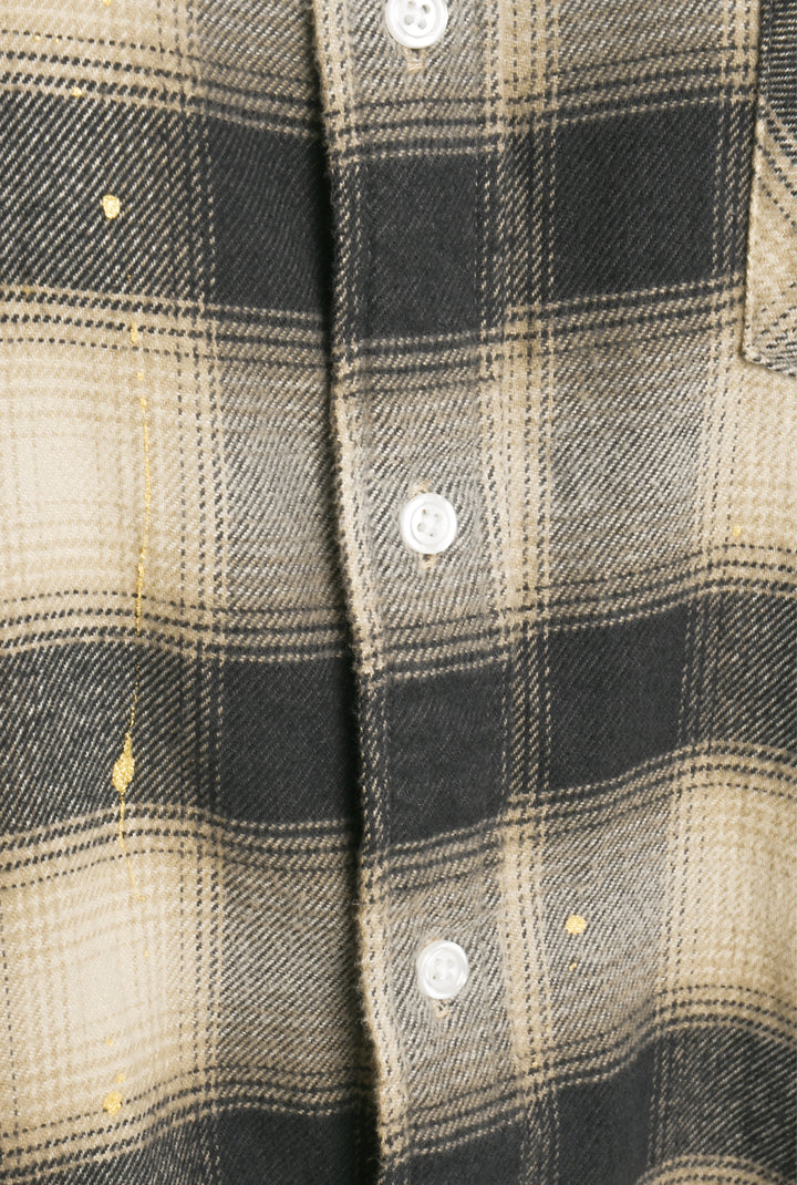 R13 Size S Shredded Seam Shirt