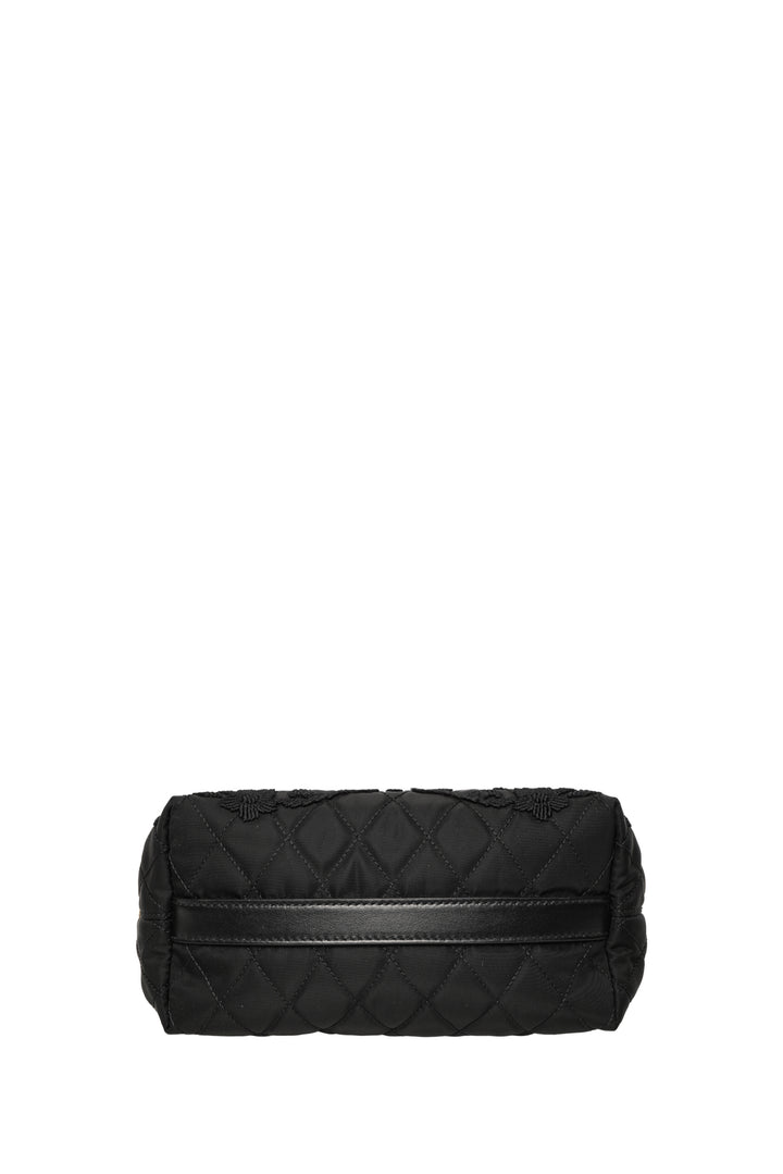 Prada Floral Embroidered Corsaire Tote