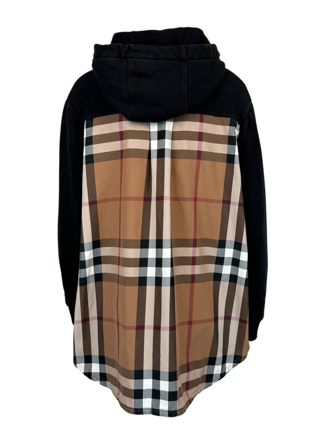 Burberry Size XS Plaid Back Sweatshirt