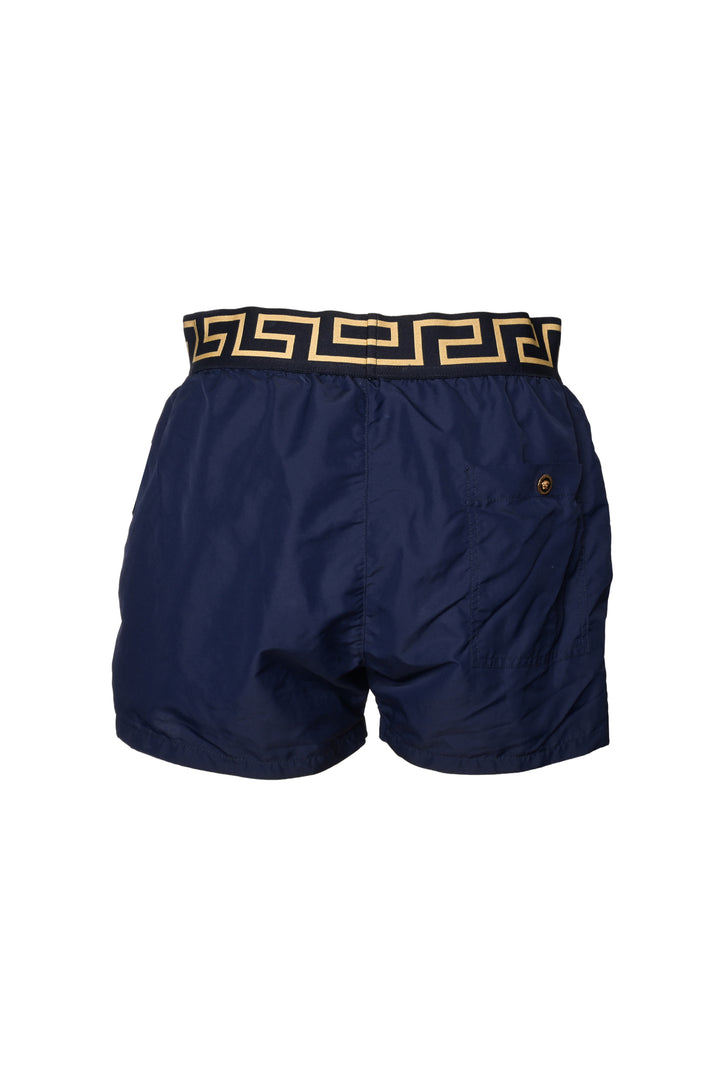 Versace Size 3 Men's Greca Swim Shorts