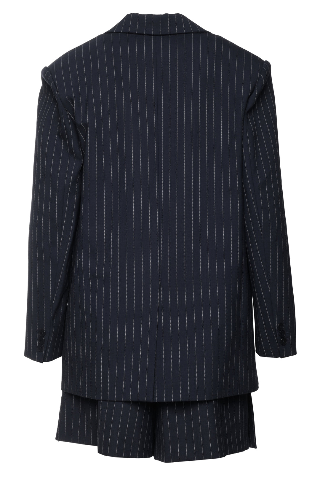 Maje Size M/L Pinstripe Blazer & Skort Set
