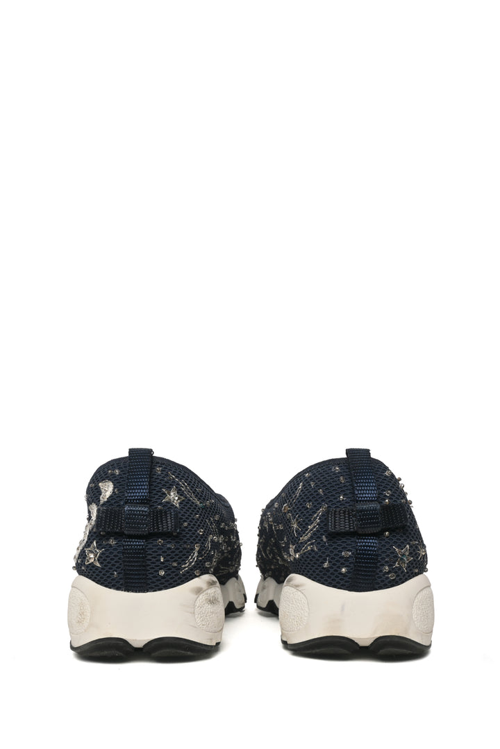 Dior Size 35 'I Feel Blue' Fusion Slip On Sneaker