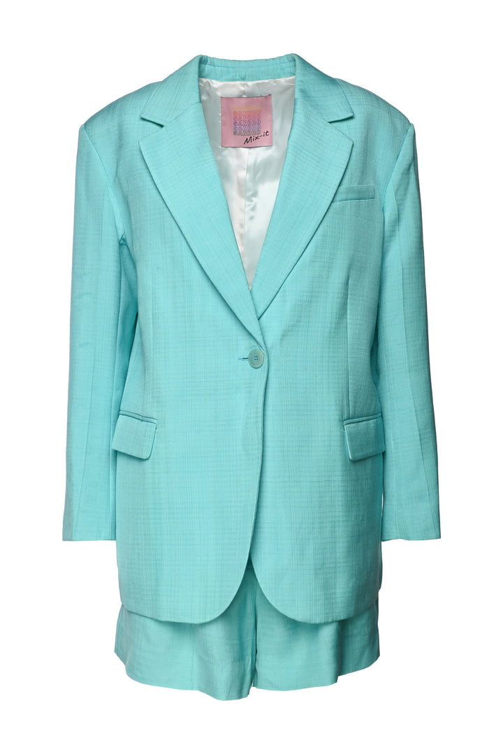 Sandro Size 10 Harper Woven Blazer & Short Set