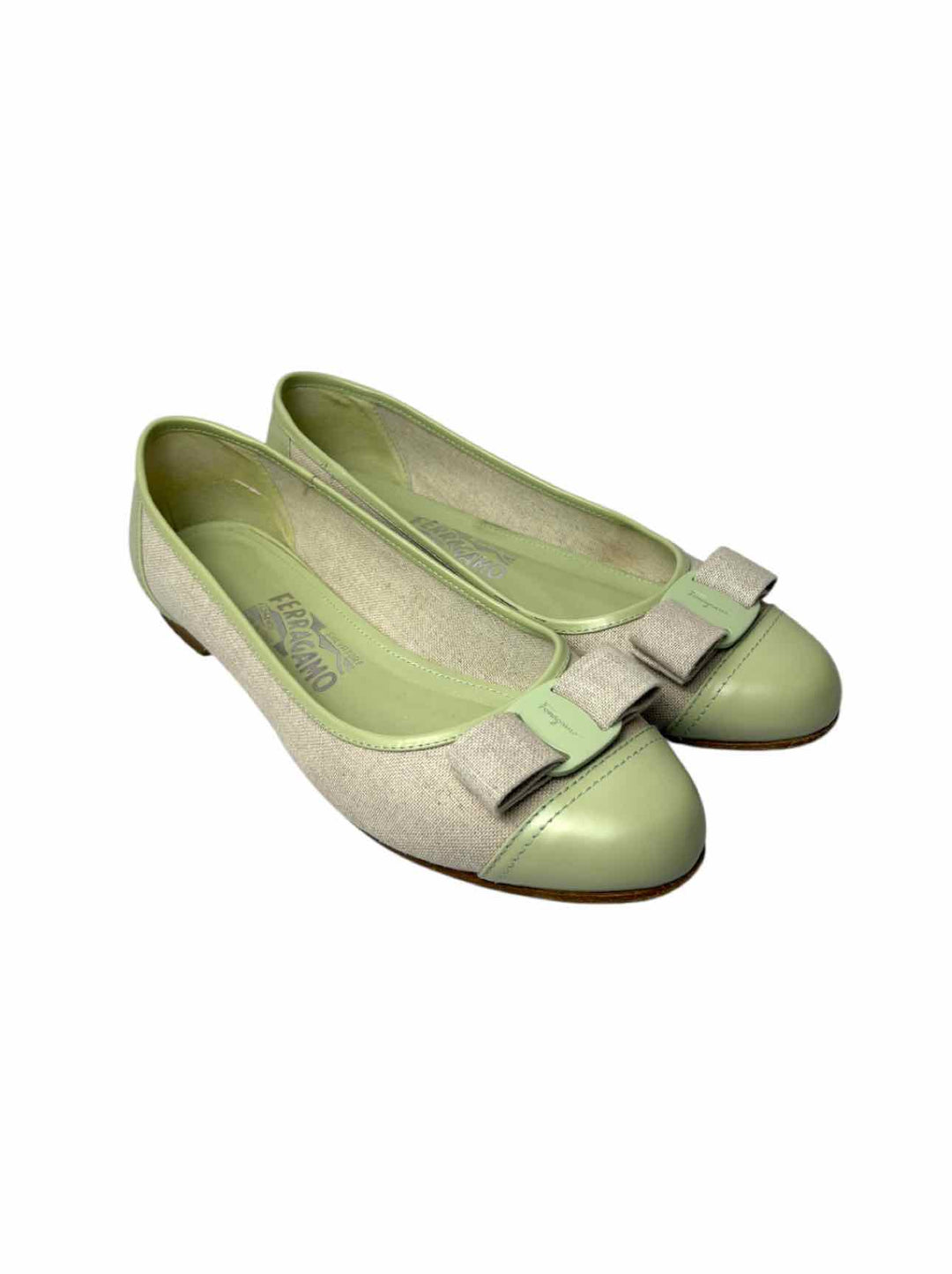 Ferragamo Size 8 Damen Ballerina  Flats