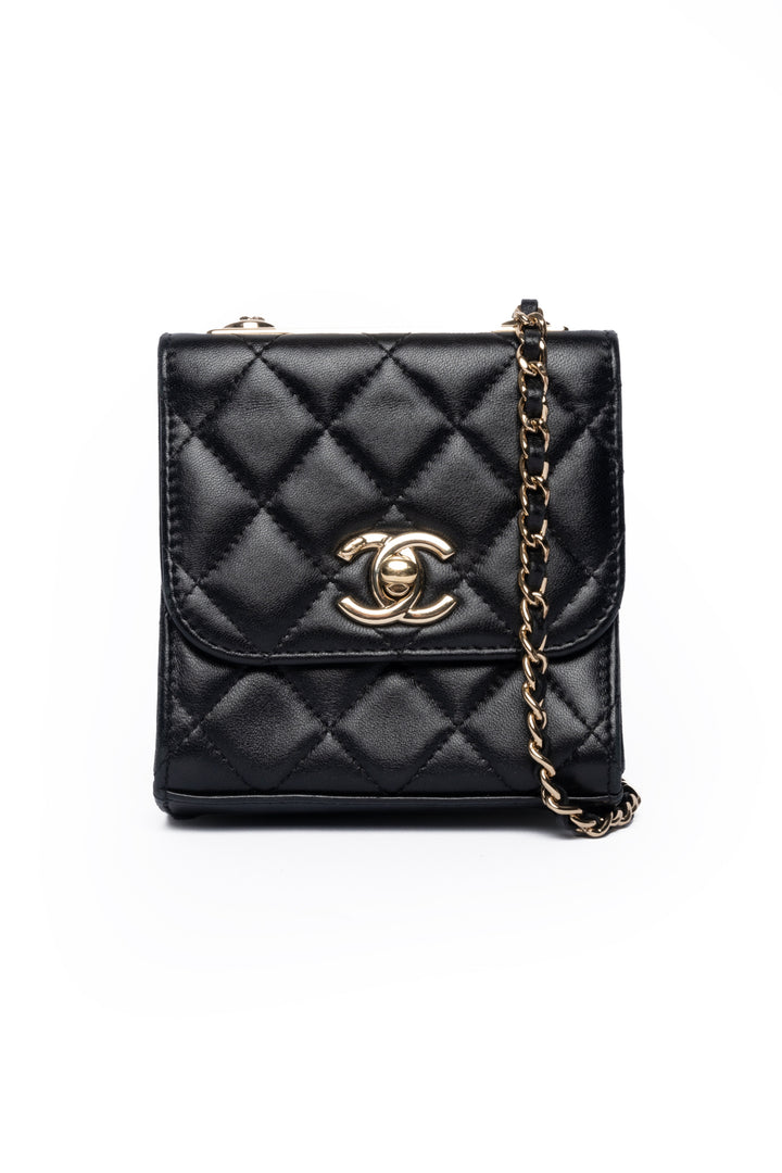 Chanel 2019 Trendy CC Micro Clutch On Chain