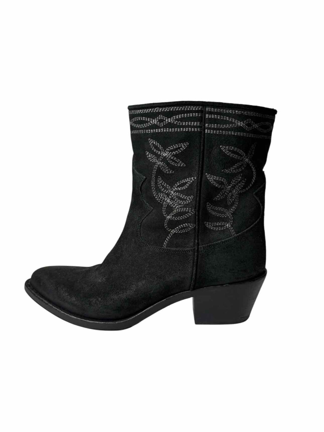 Sartore Size 40 Western Suede Ankle Boots