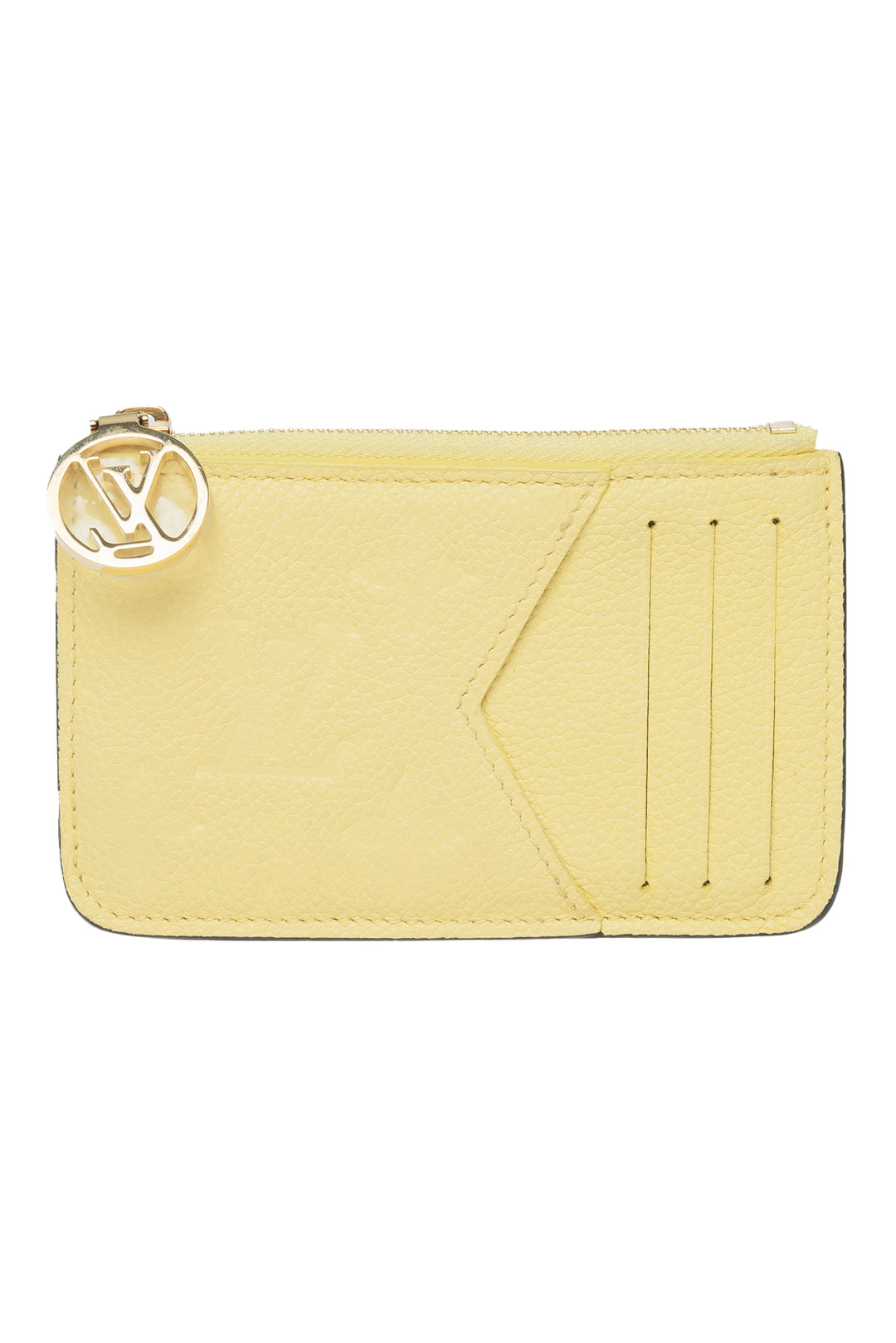 Louis Vuitton Monogram Empreinte Romy Zip Cardholder