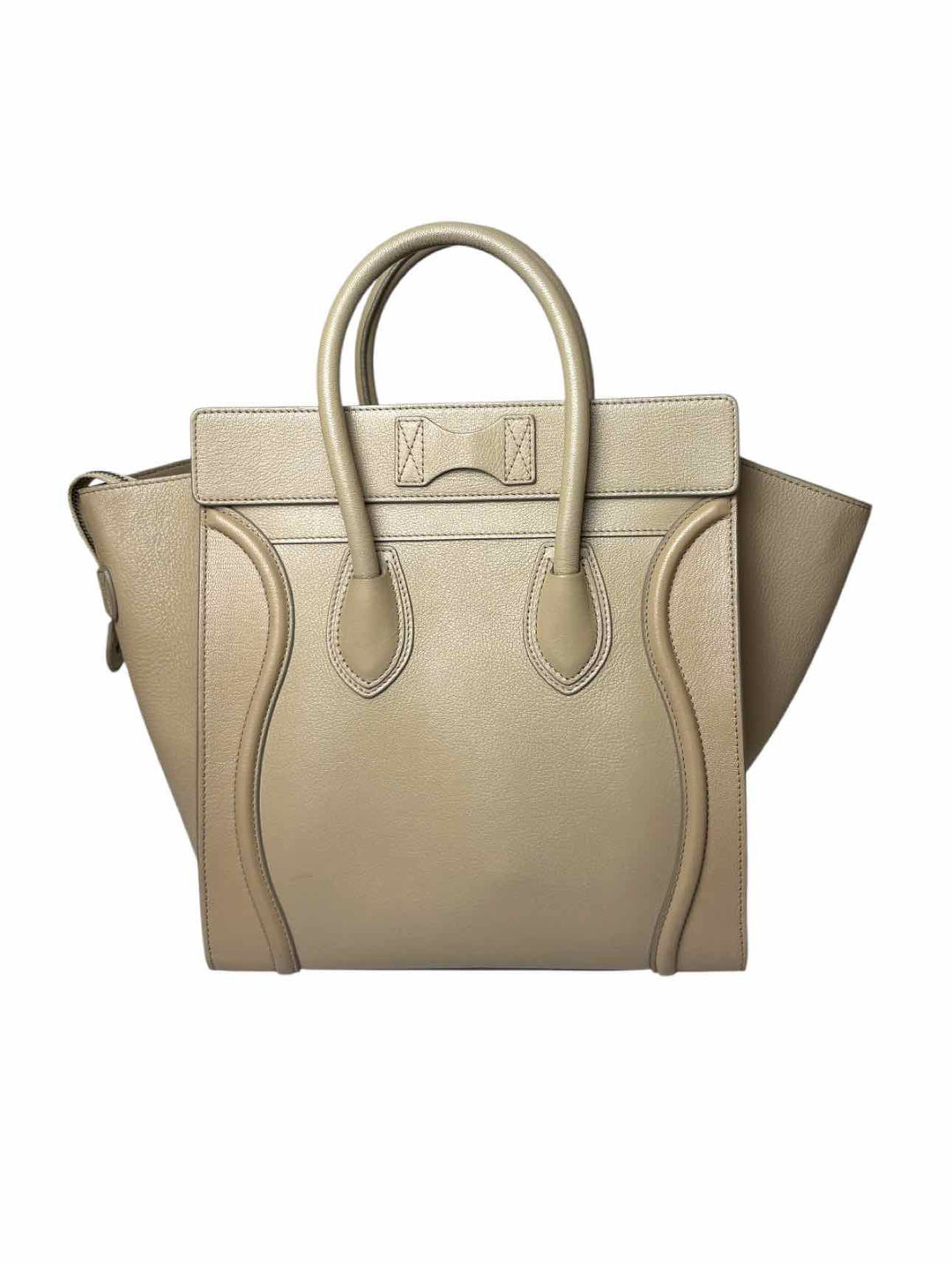 Celine Leather Mini Luggage Tote Purse