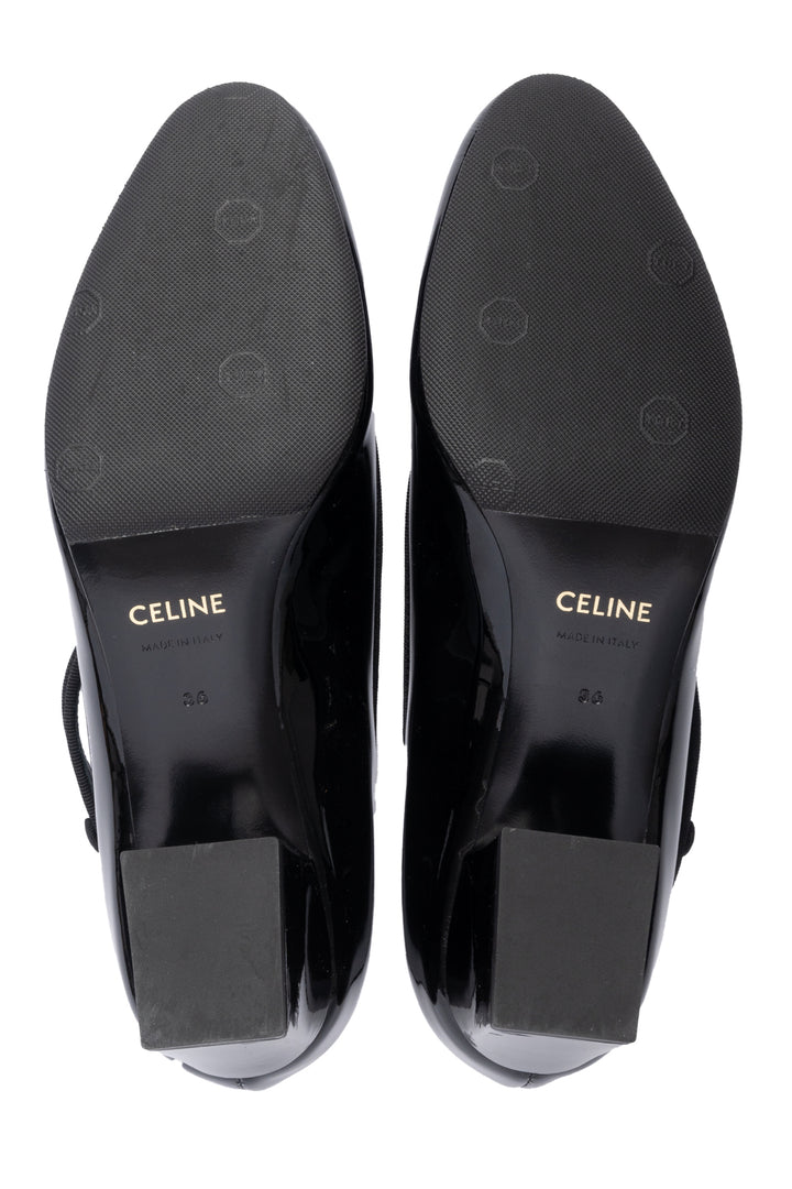 Celine Size 36 Babies T-Bar Pumps