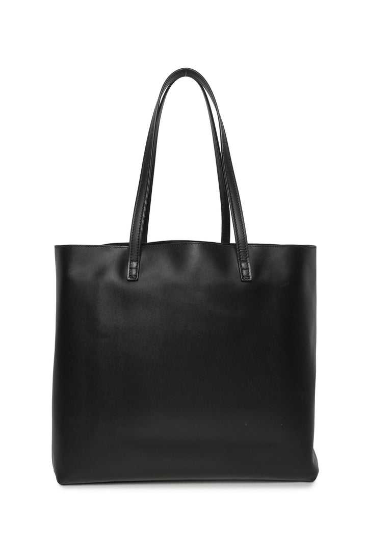 Fendi Snakeskin Monster Eyes Leather Shopping Tote