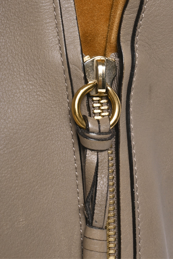 Chloe Medium Milo Leather Shopping Tote