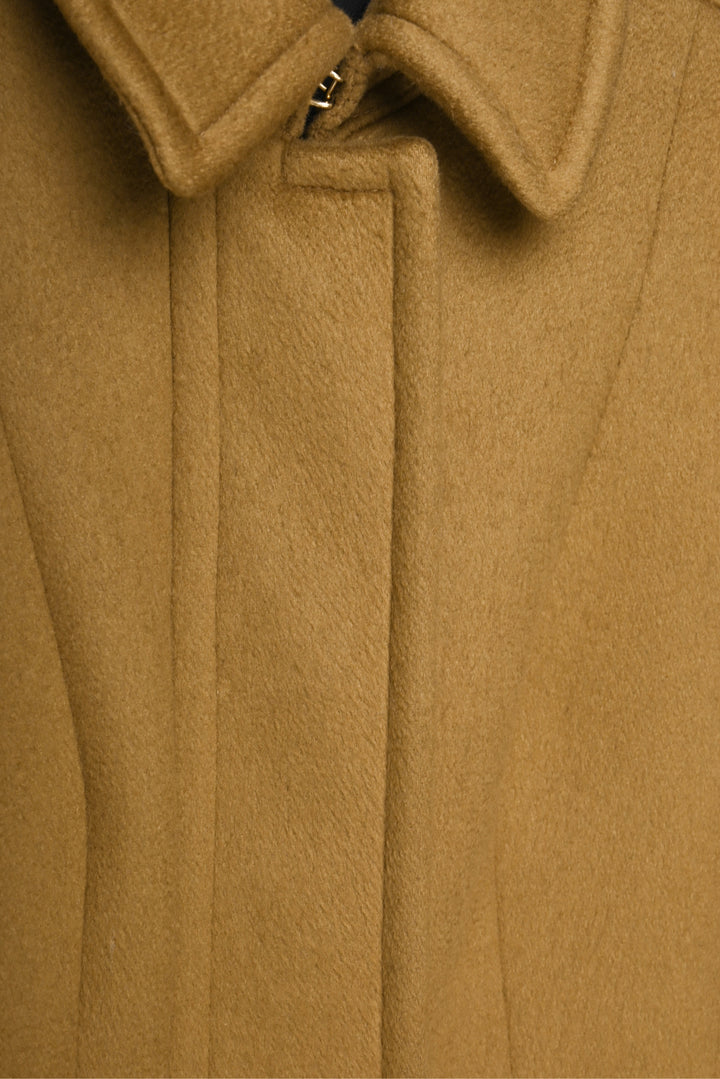 Burberry Prorsum Size 36 Cashmere-Blend Peplum Coat
