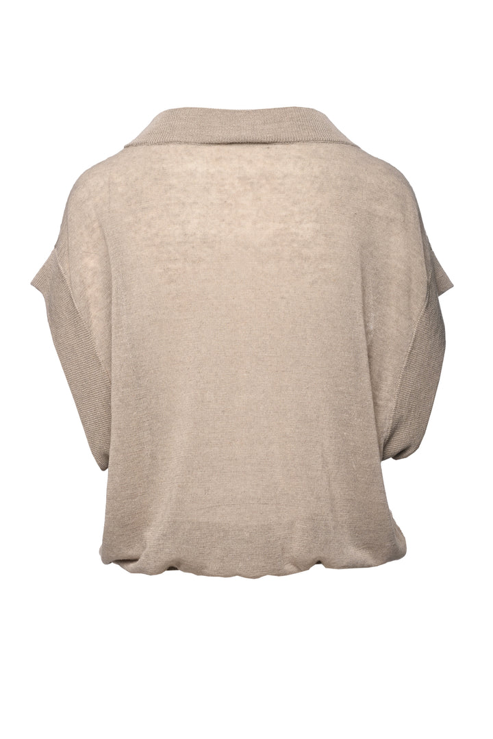Brunello Cucinelli Size L Dazzling Sleeveless Sweater