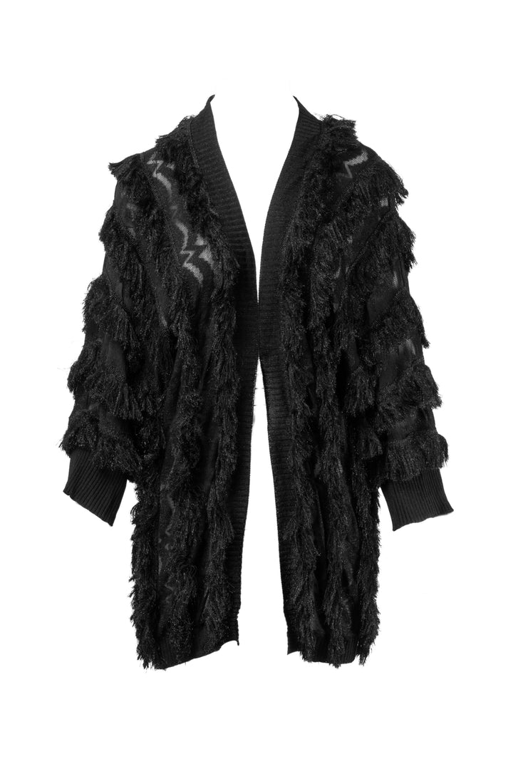 Missoni Size 42 Sparkle Fringe Cardigan