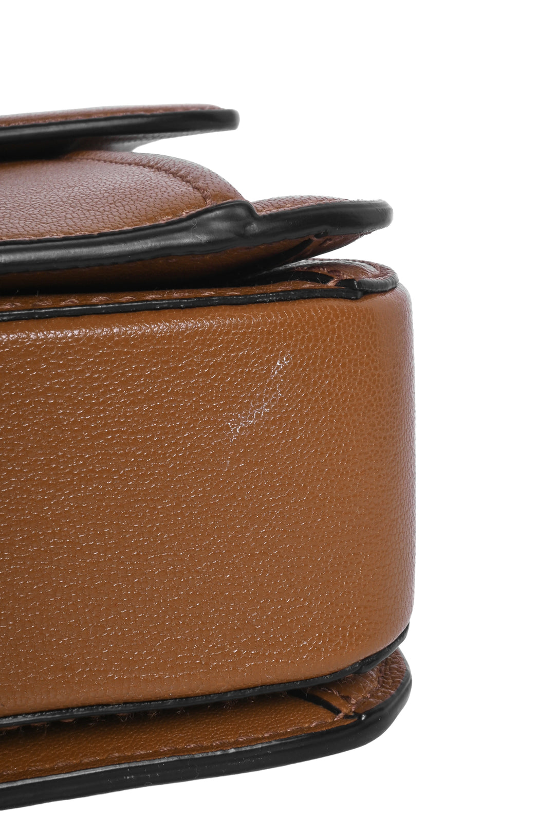 Michael Kors Collection Leather Crawford Shoulder Bag