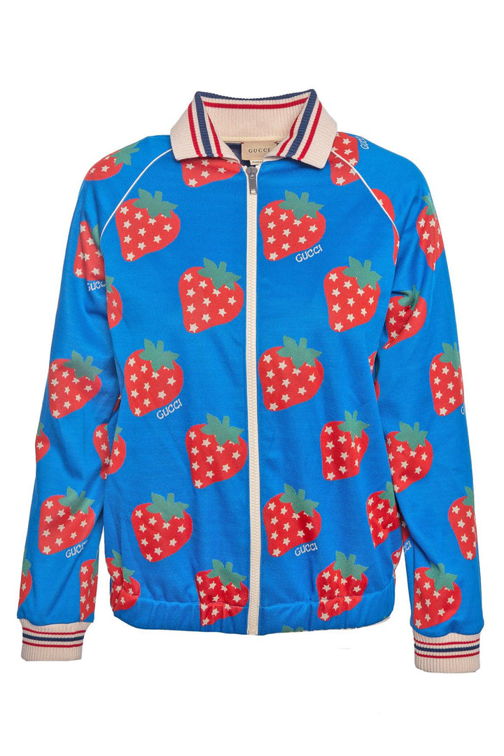 Gucci Size S Kids Strawberry Jacket