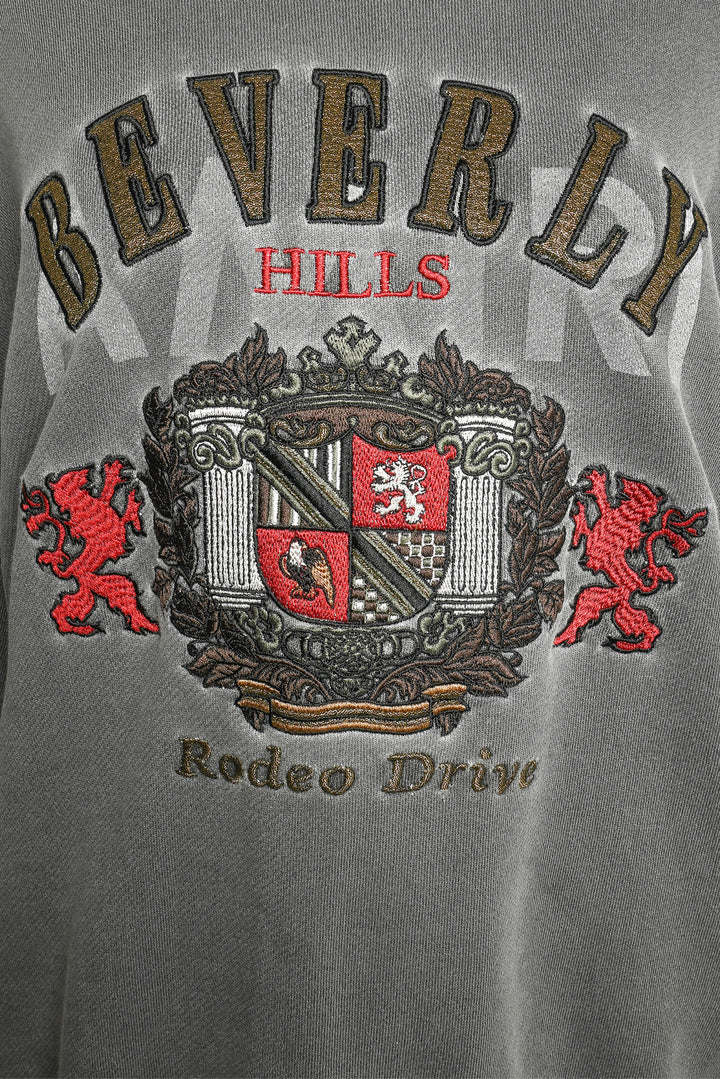 Amiri Size S Beverly Hills Crewneck Sweater