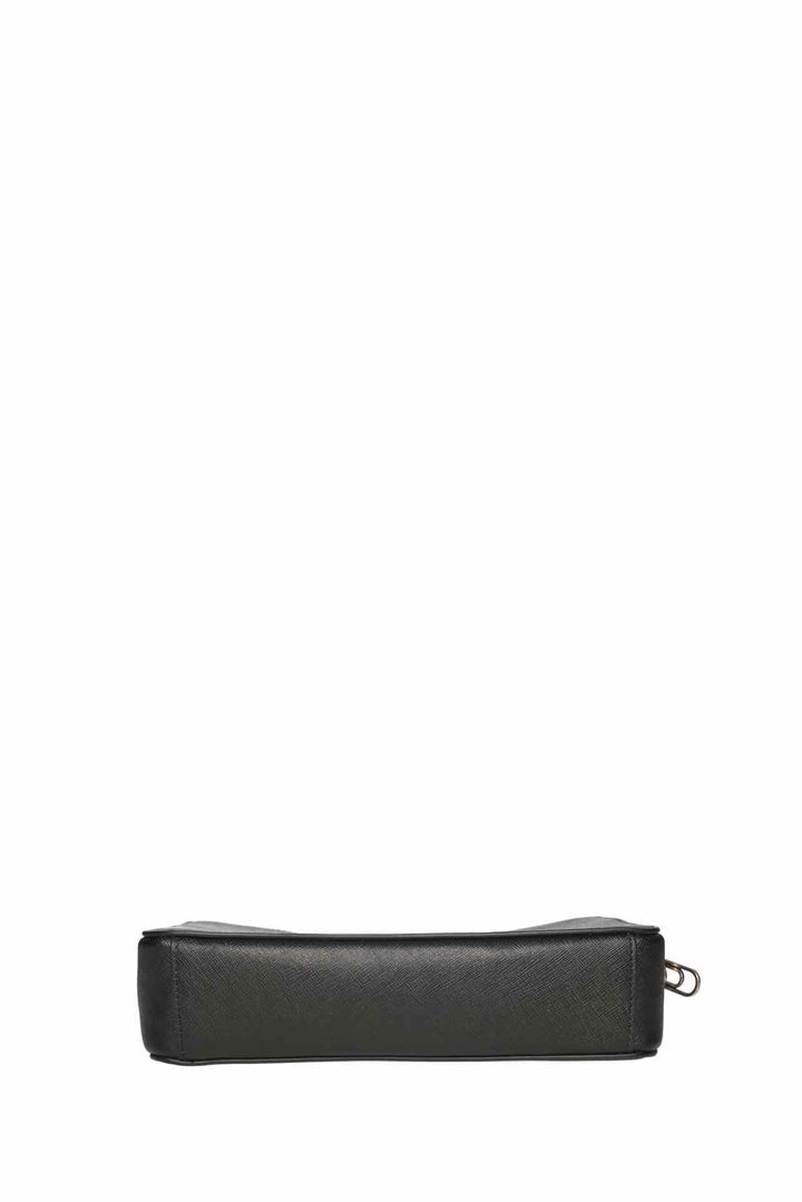 Off White Binder Diag Saffiano Pouch