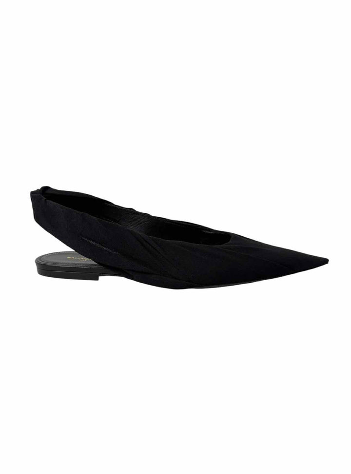 Balenciaga Size 37.5 Fabric Flats