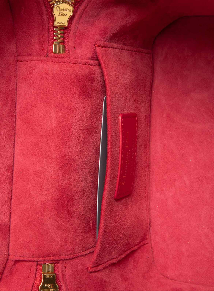 Dior Lambskin Cannage Small Diortravel Vanity Case