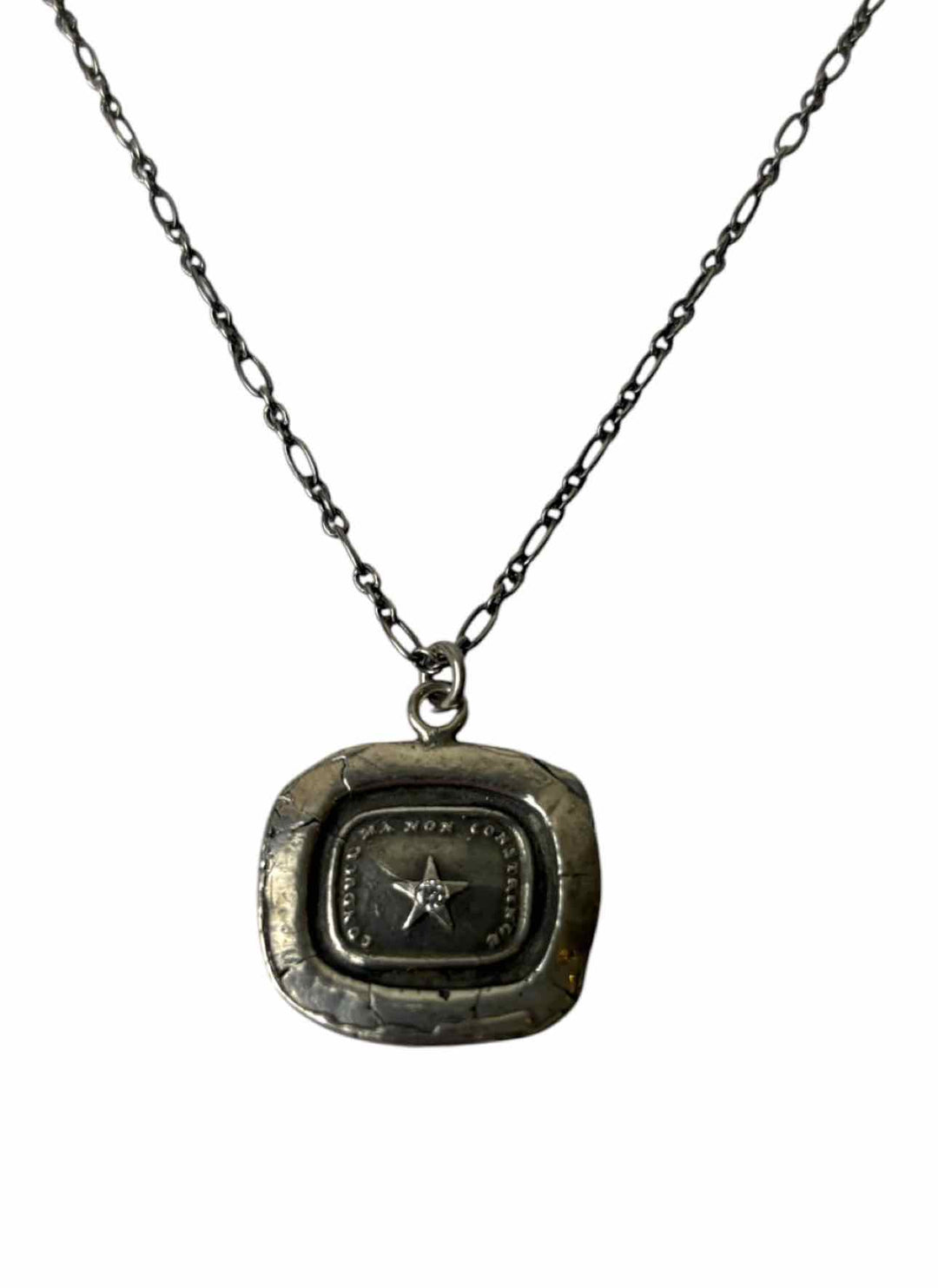 Pyrrha Size OS Sterling Silver North Star Talisman Necklace