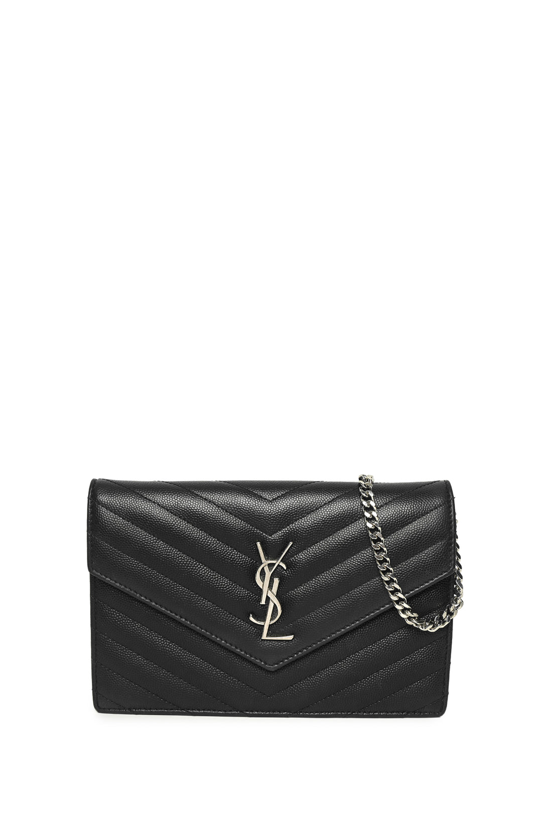 Saint Laurent 2017 Cassandre Envelope Chain Wallet Crossbody