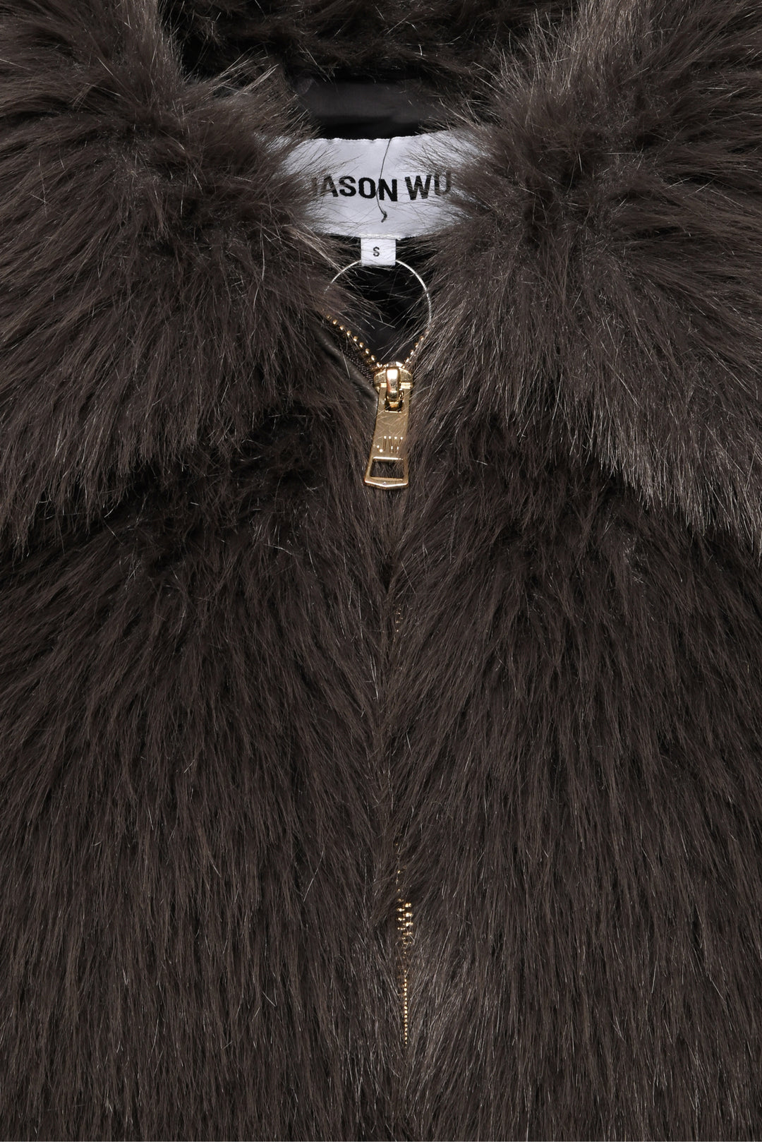 Jason Wu Size S Faux Fur Cropped Jacket