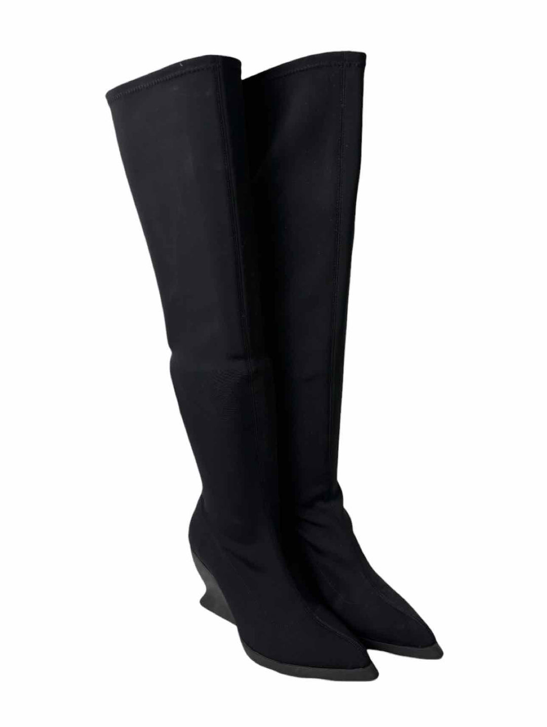 John Fluevog Size 9 Munchies Tall Fabric Boots