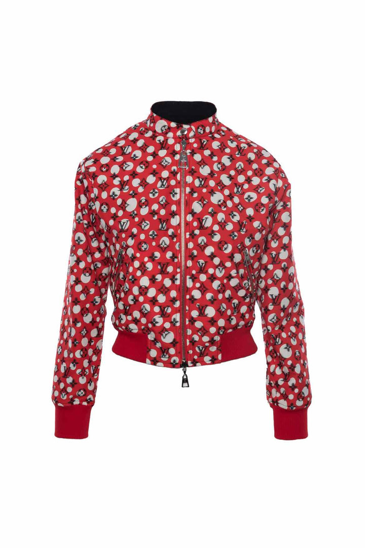 Louis Vuitton Size 34 x Yayoi Kusama Dots Reversible Bomber Jacket