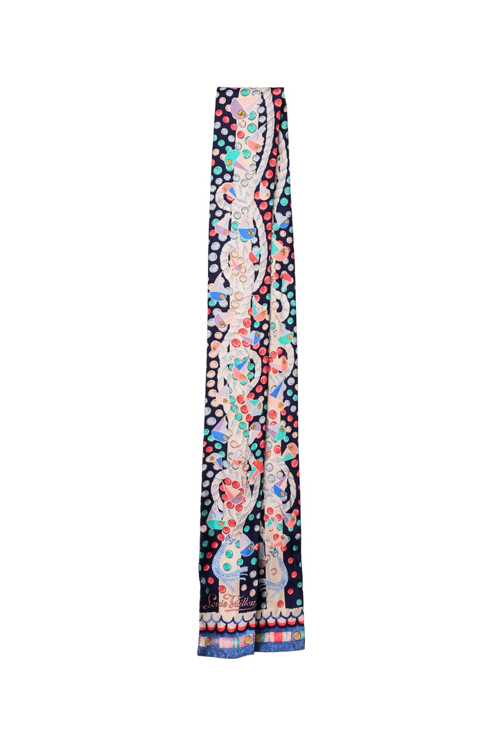 Louis Vuitton Rope Pattern Twilly Scarf