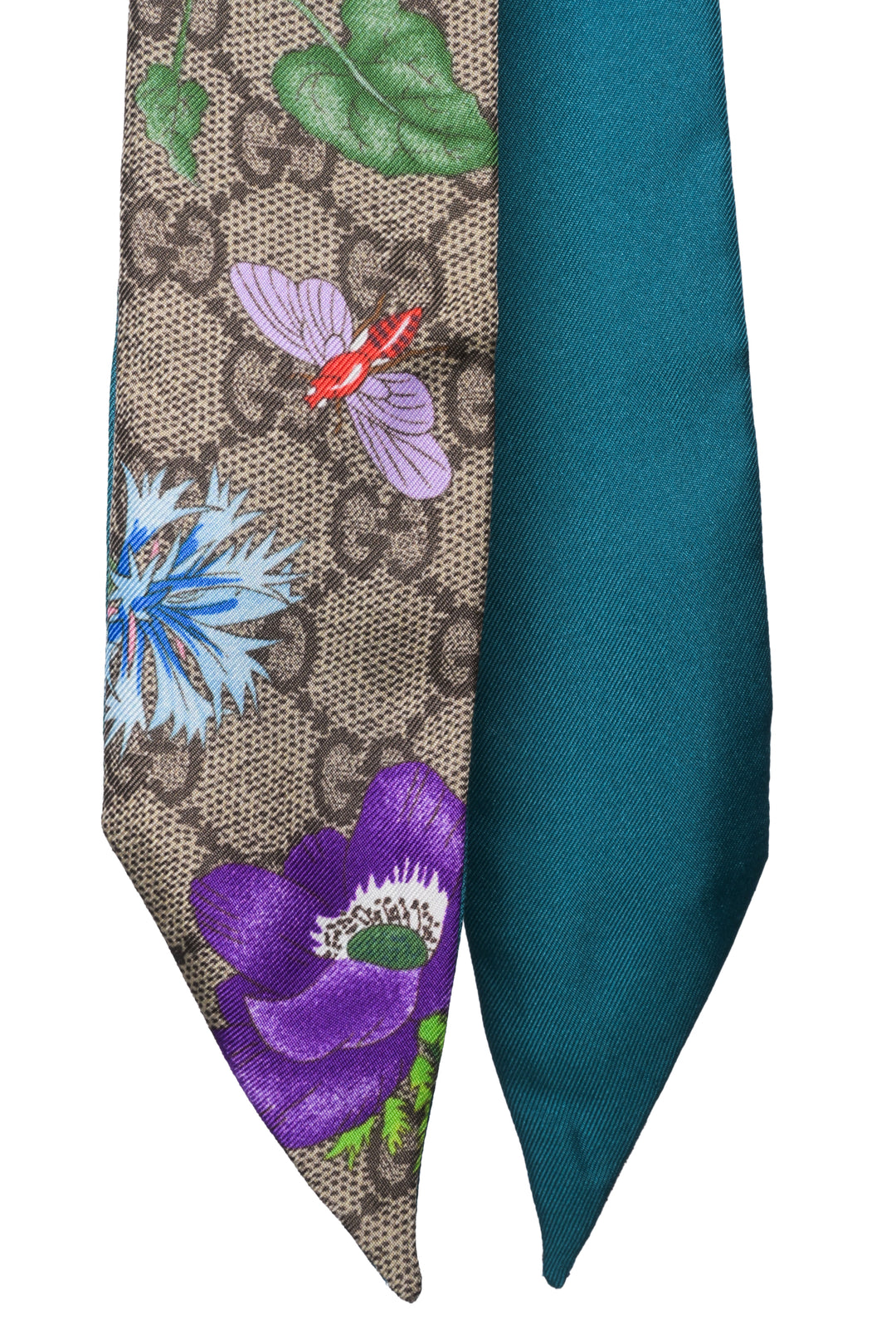 Gucci GG Monogram Flora Ribbon