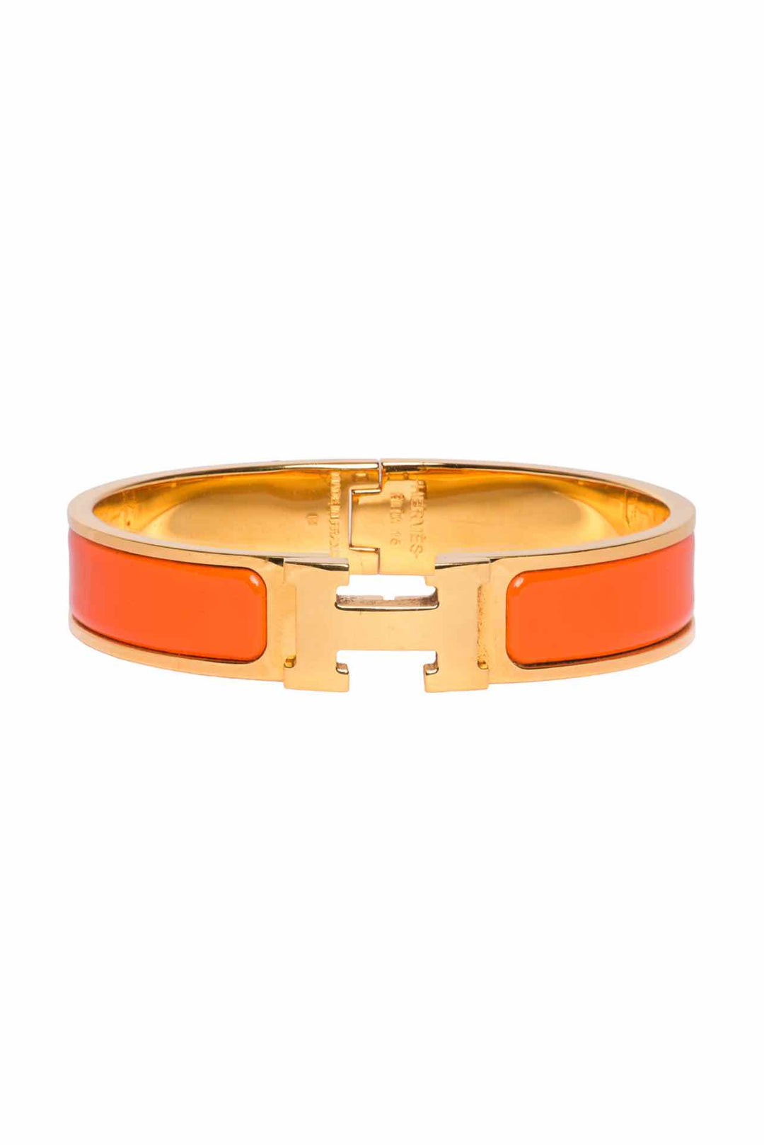 Hermes Clic H Enamel Bracelet