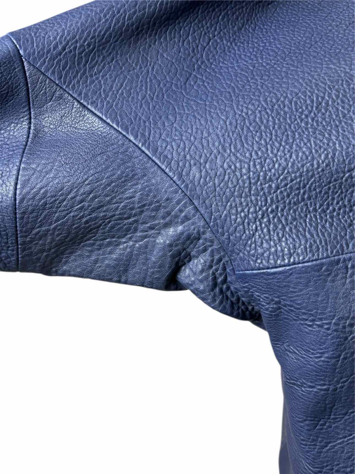 Maria Cornejo Size 6 Panelled Leather Jacket