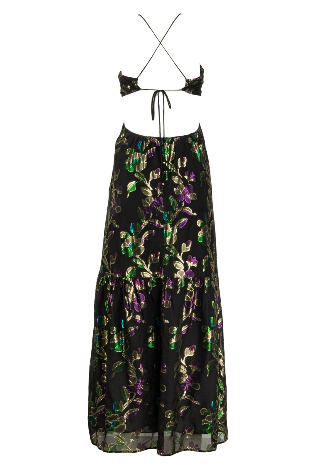 BA&SH Size 1 Floral Jaquard Dress