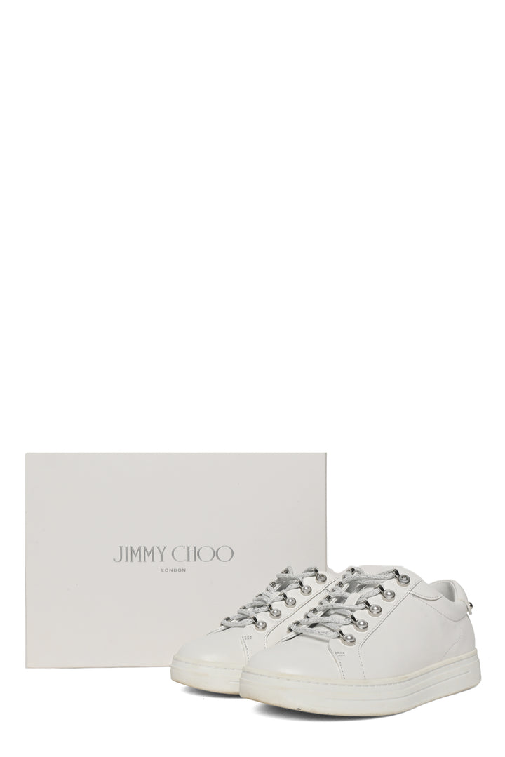 Jimmy Choo Size 36.5 Antibes Embellished Low-Top Sneaker