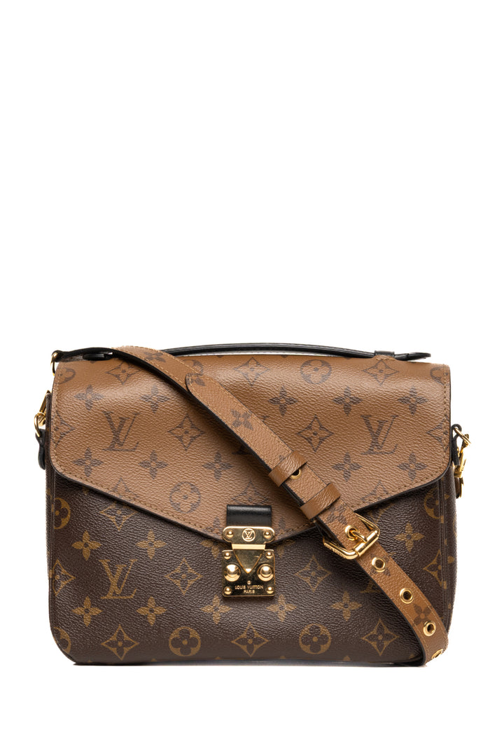 Louis Vuitton 2018 Monogram Reverse Pochette MÃ©tis Shoulder Bag