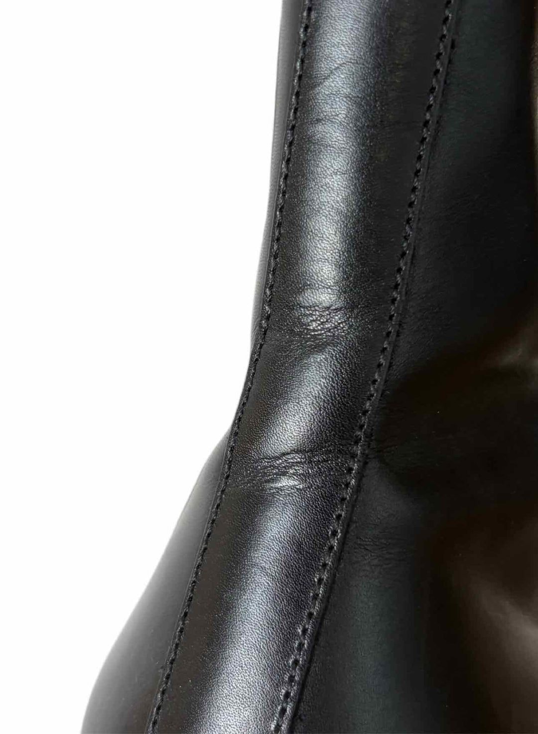 Gucci Size 6 Leather Combat Ankle Boots