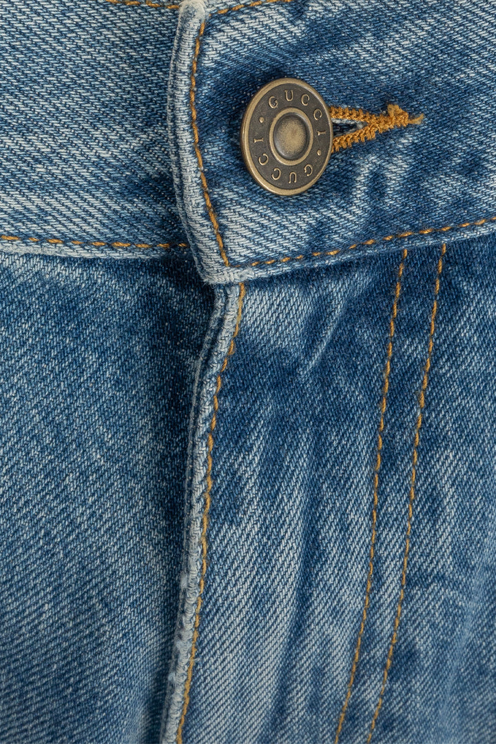 Gucci Size 29 Men's Horsebit Back Pocket Jeans